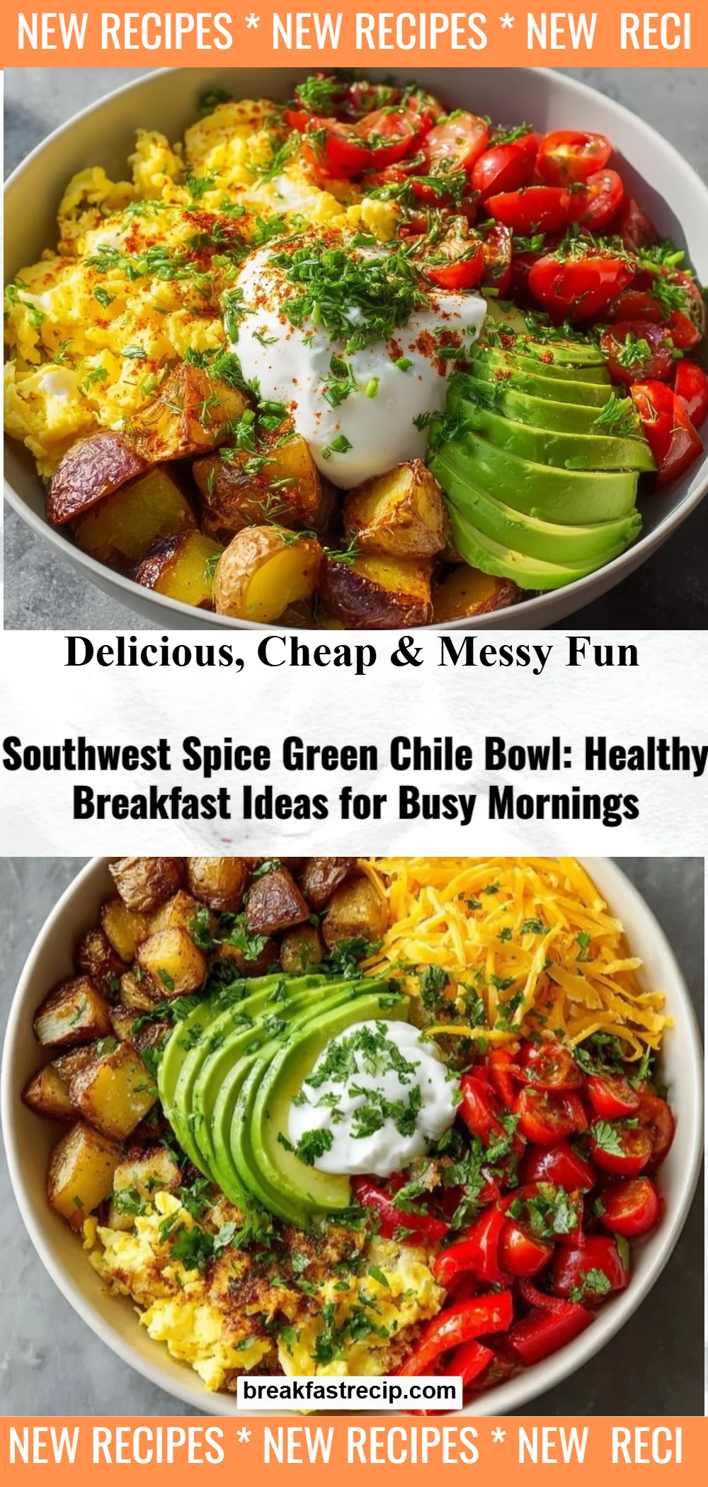 Southwest Spice Green Chile Bowl 6 Southwest Spice Green Chile Bowl