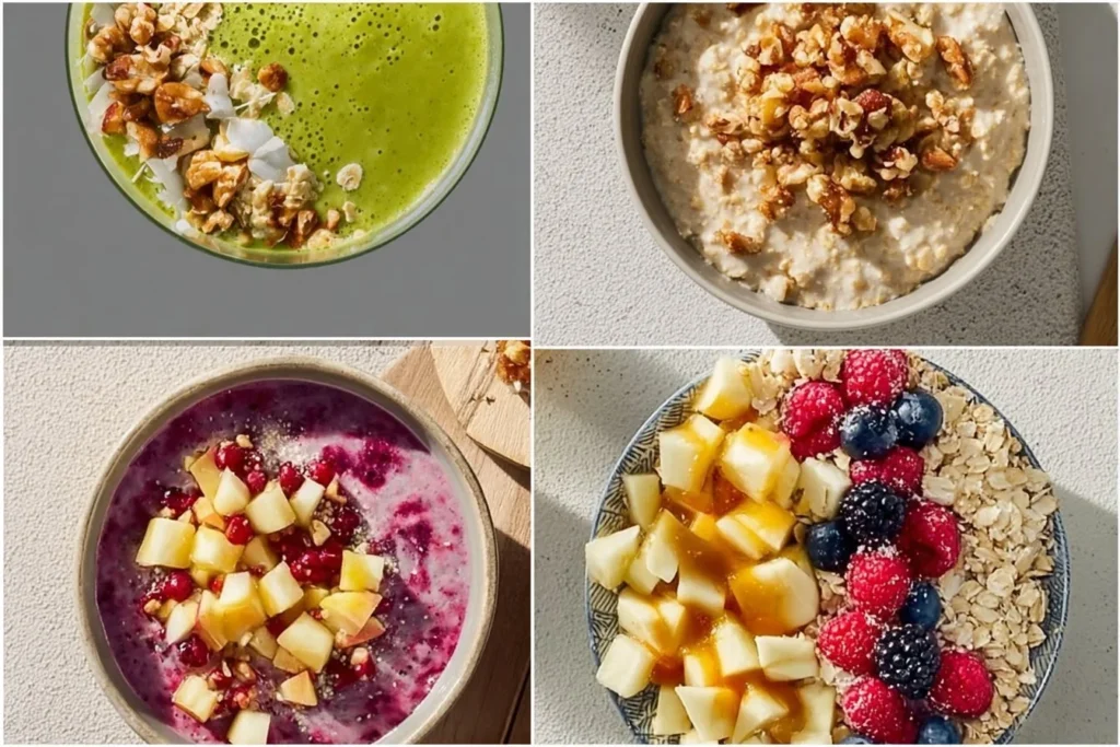 Quick and healthy breakfast ideas for a nutritious start to your day.