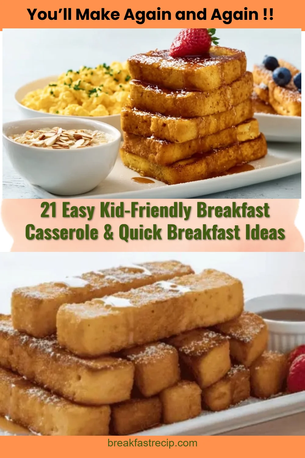 21 Easy Kid-Friendly Breakfasts