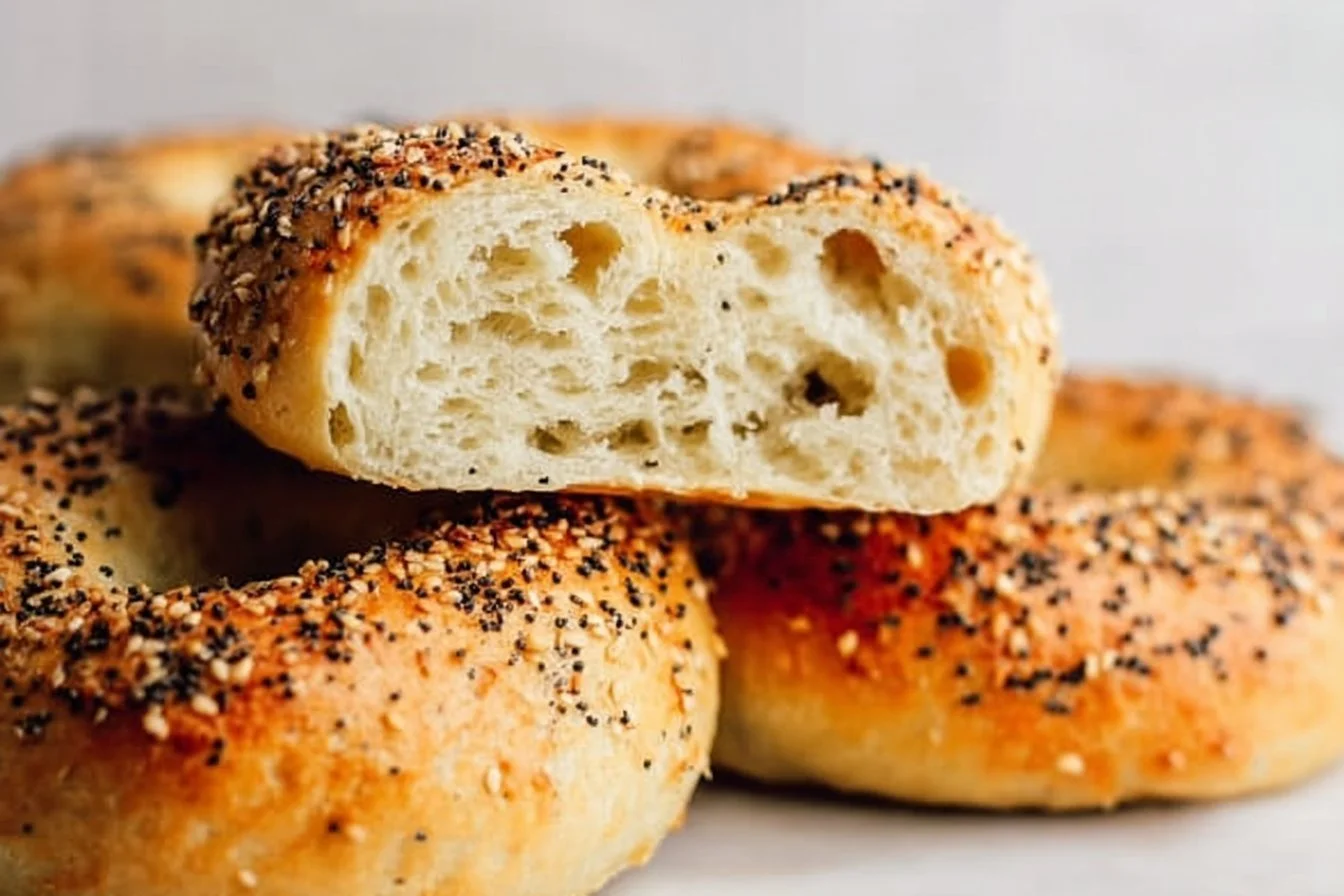 3 Ingredient Air Fryer Bagels