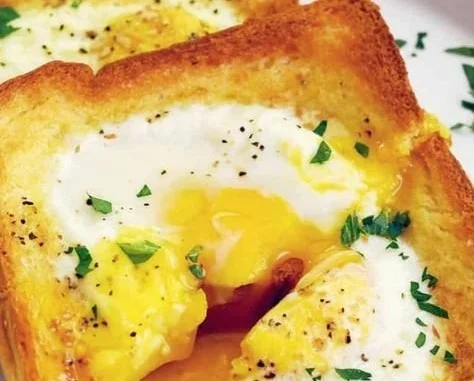 Air Fryer Egg Toast