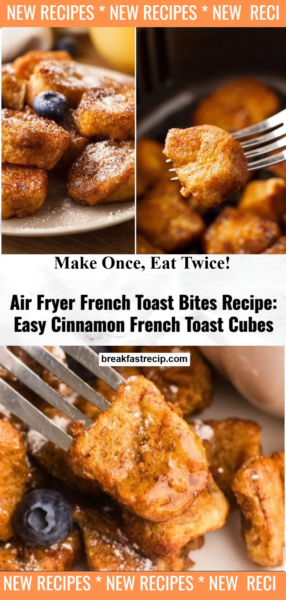 Air Fryer French Toast Bites