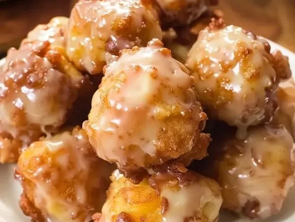 Apple Fritter Bites 8 Apple Fritter Bites