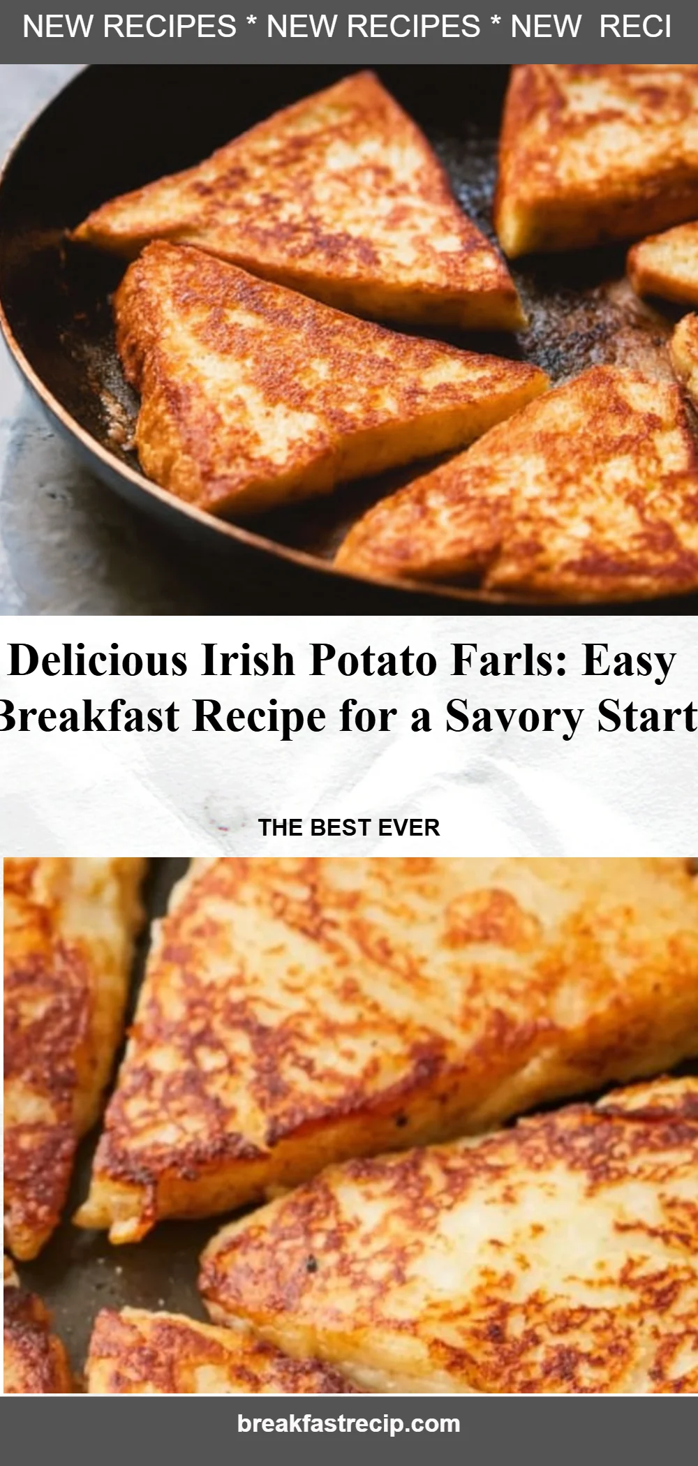 Authentic Irish Potato Farls