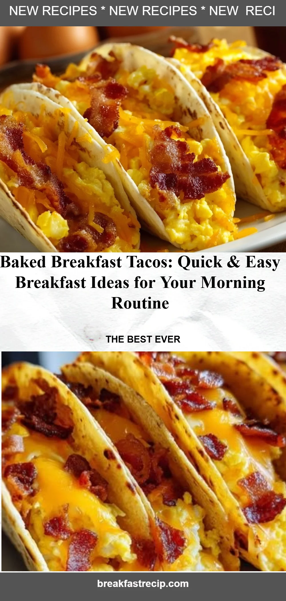 Baked Breakfast Tacos
