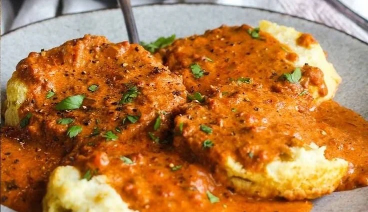 Biscuits and Chorizo Gravy