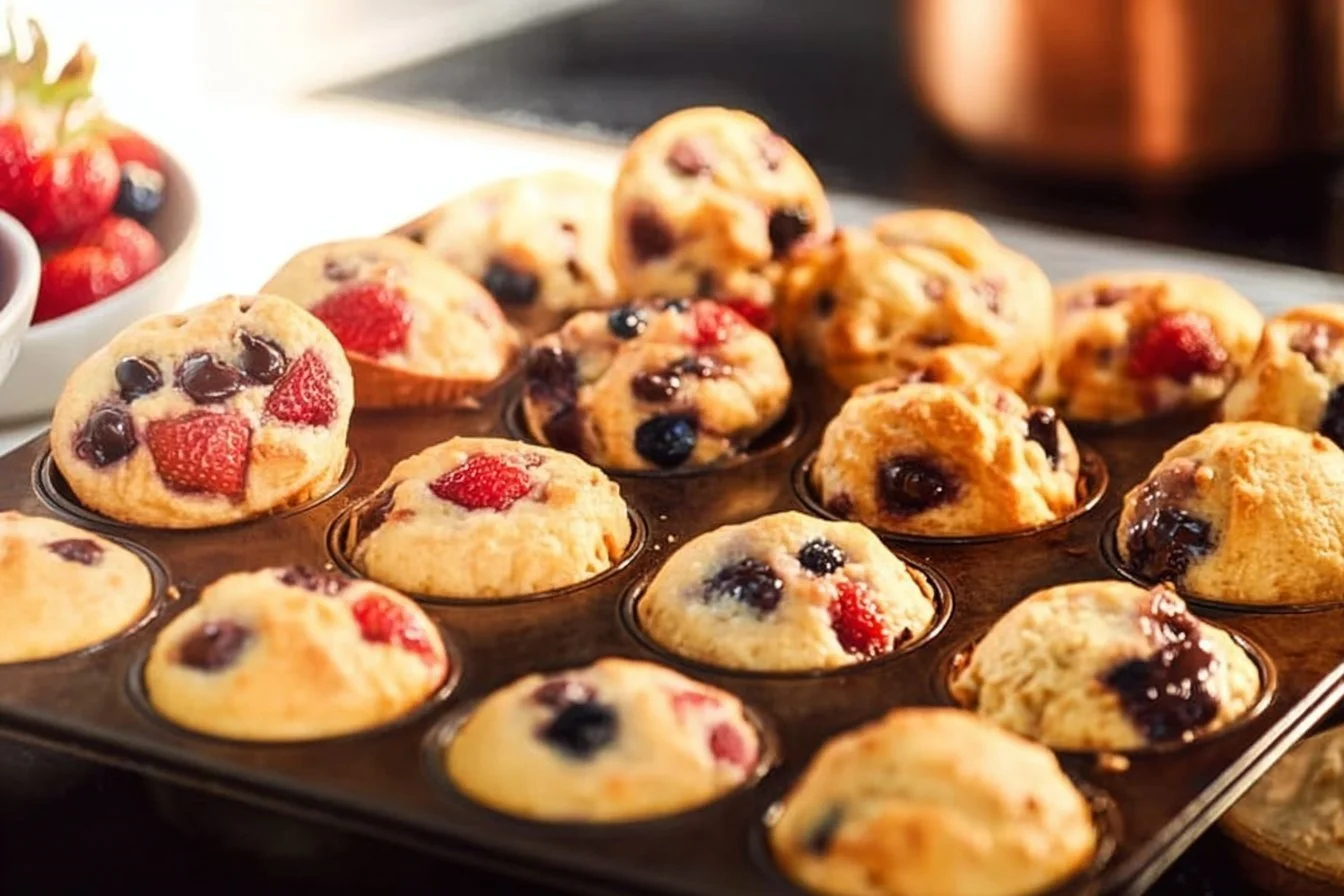 Bite-Sized Pancake Mini Muffins