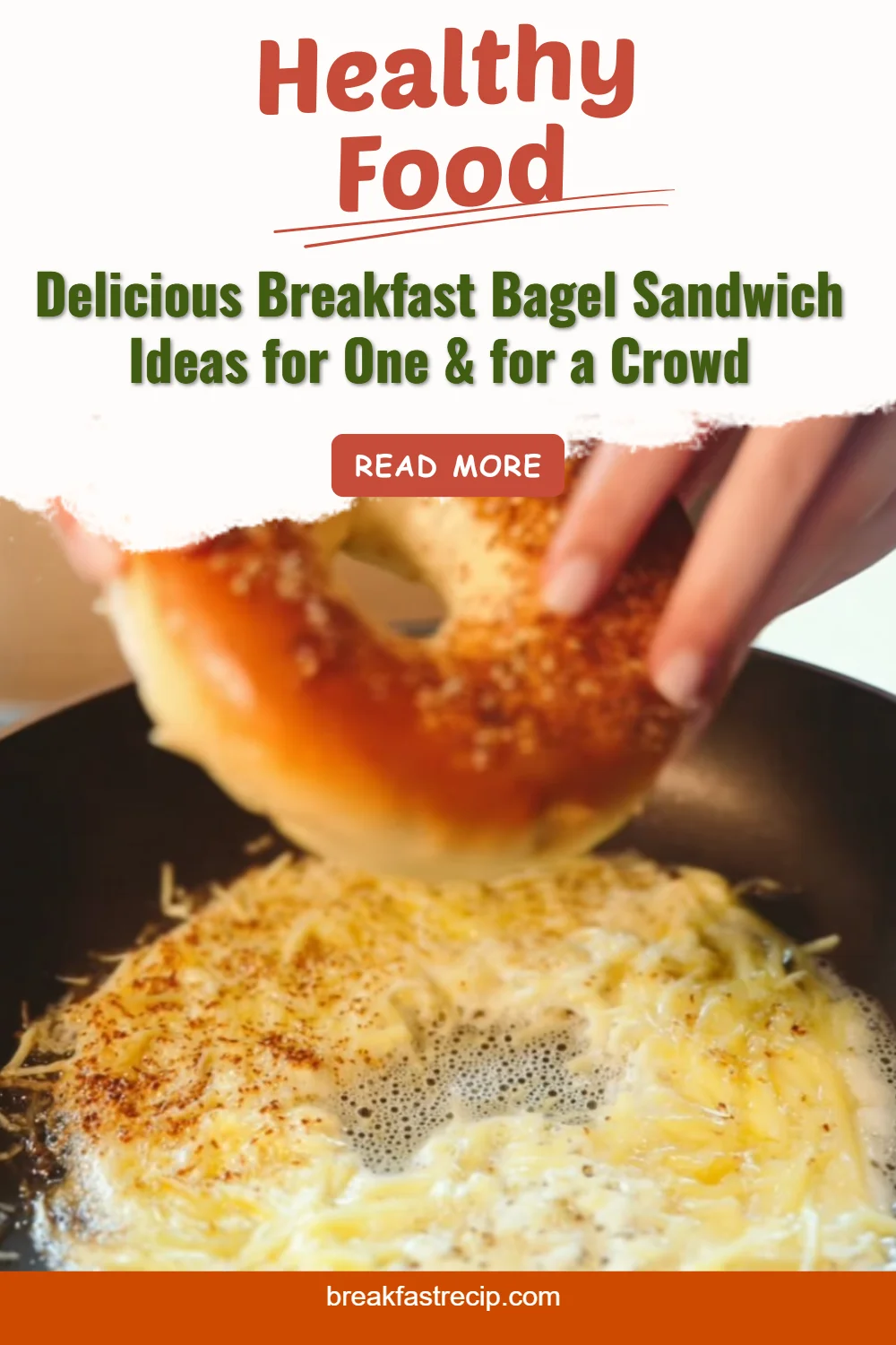 Breakfast Bagel Sandwich