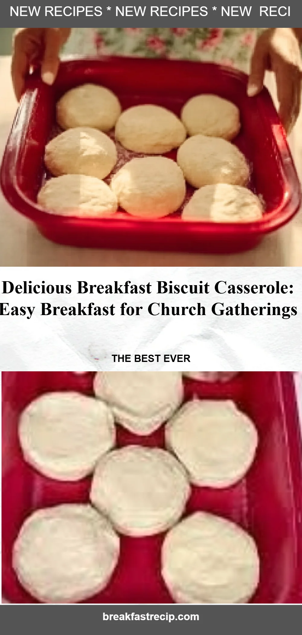 Breakfast Biscuit Casserole