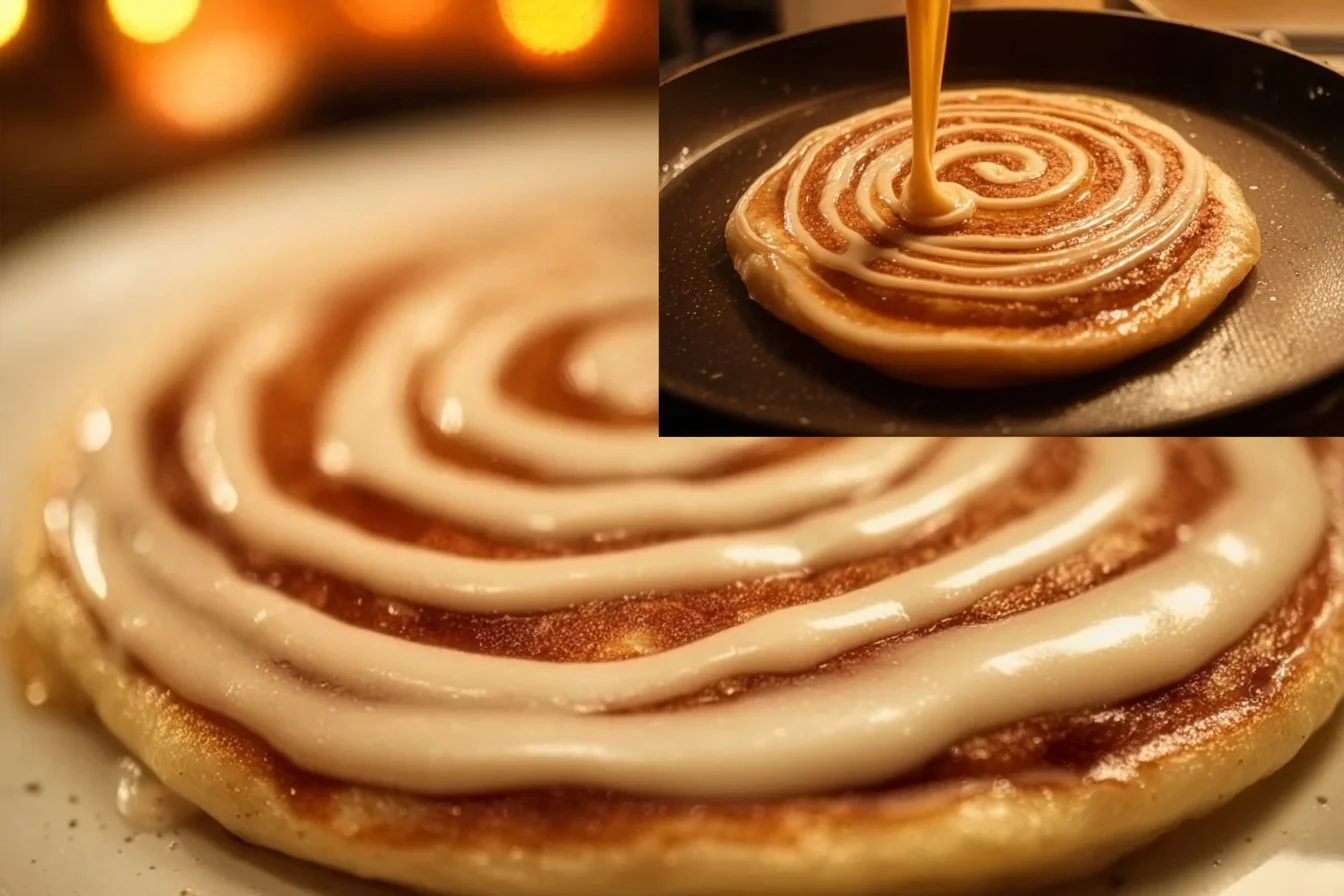 A variety of breakfast ideas including pancakes, smoothies, and eggs.