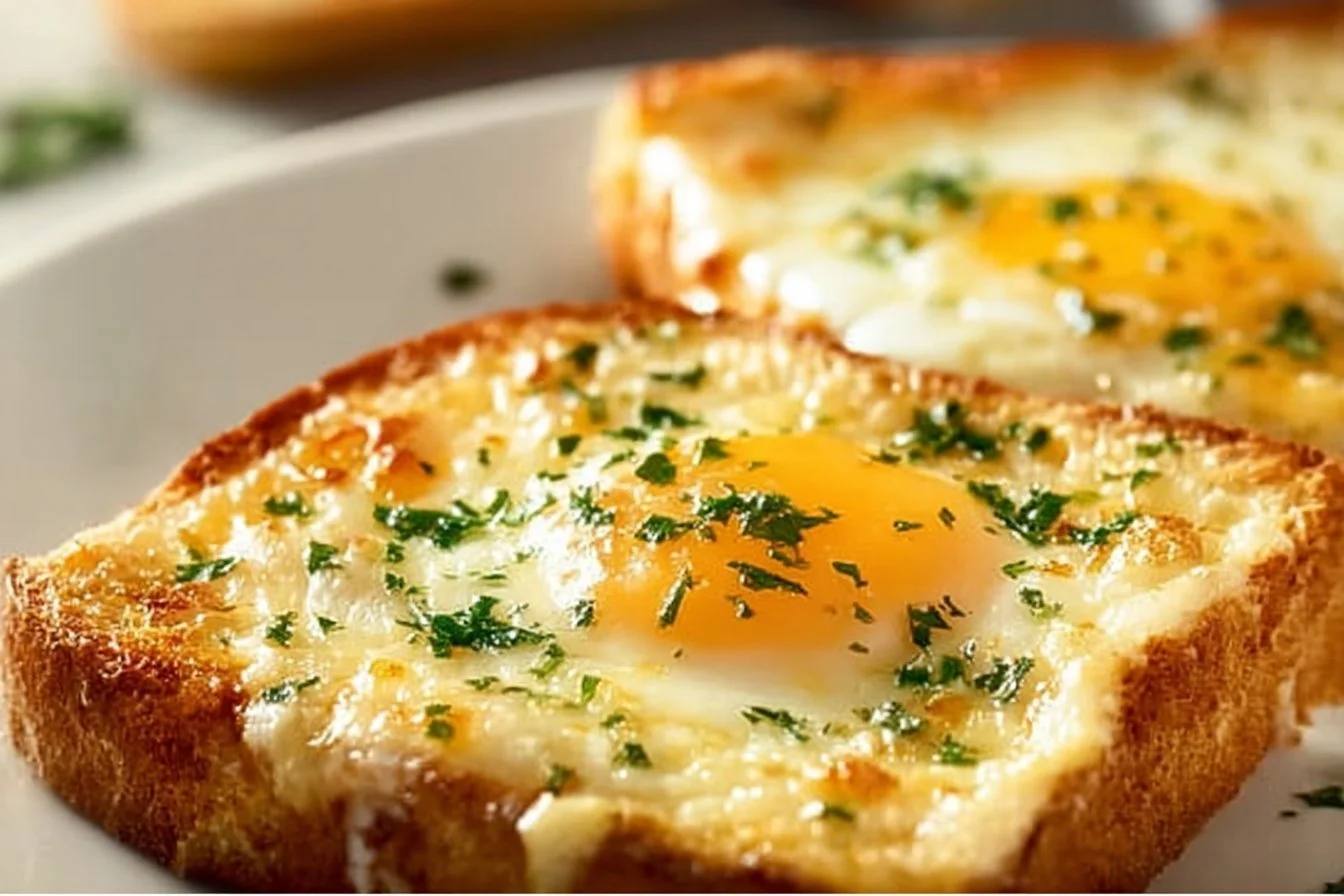 Cheesy Egg Toast
