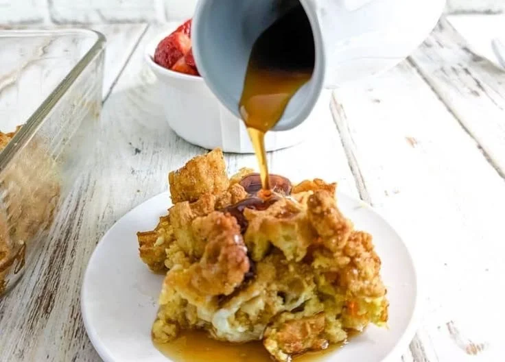 Chicken and Waffle Casserole 5 Chicken and Waffle Casserole