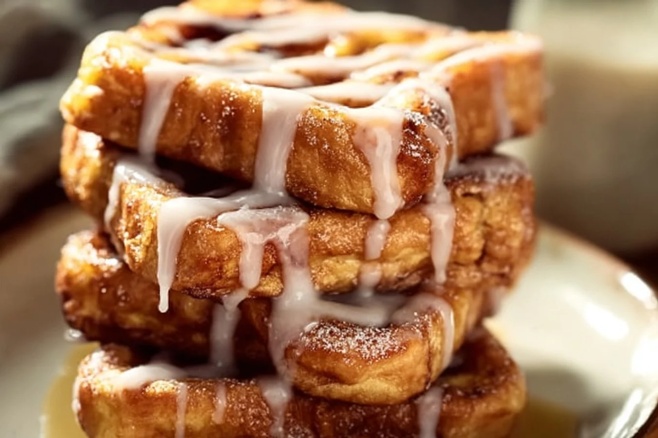 Cinnamon Roll French Toast 7 Cinnamon Roll French Toast