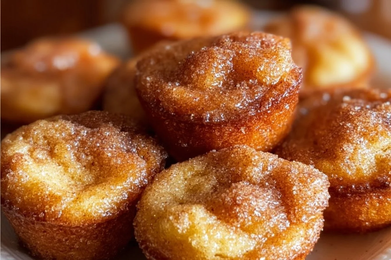 Cinnamon Sugar French Toast Muffins