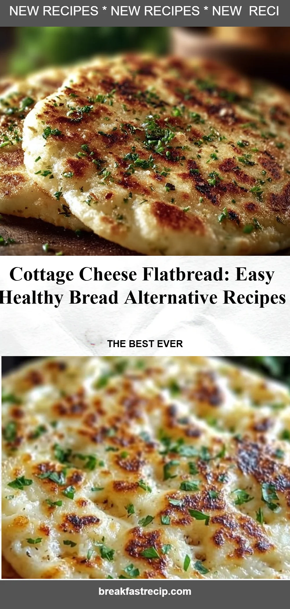 Cottage Cheese Flatbread