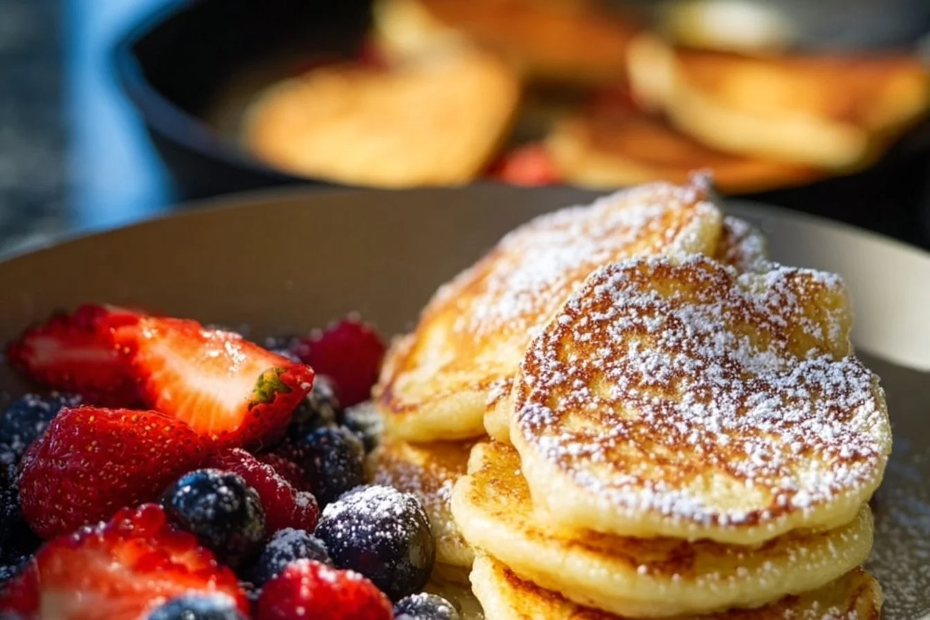 Cottage Cheese Pancakes