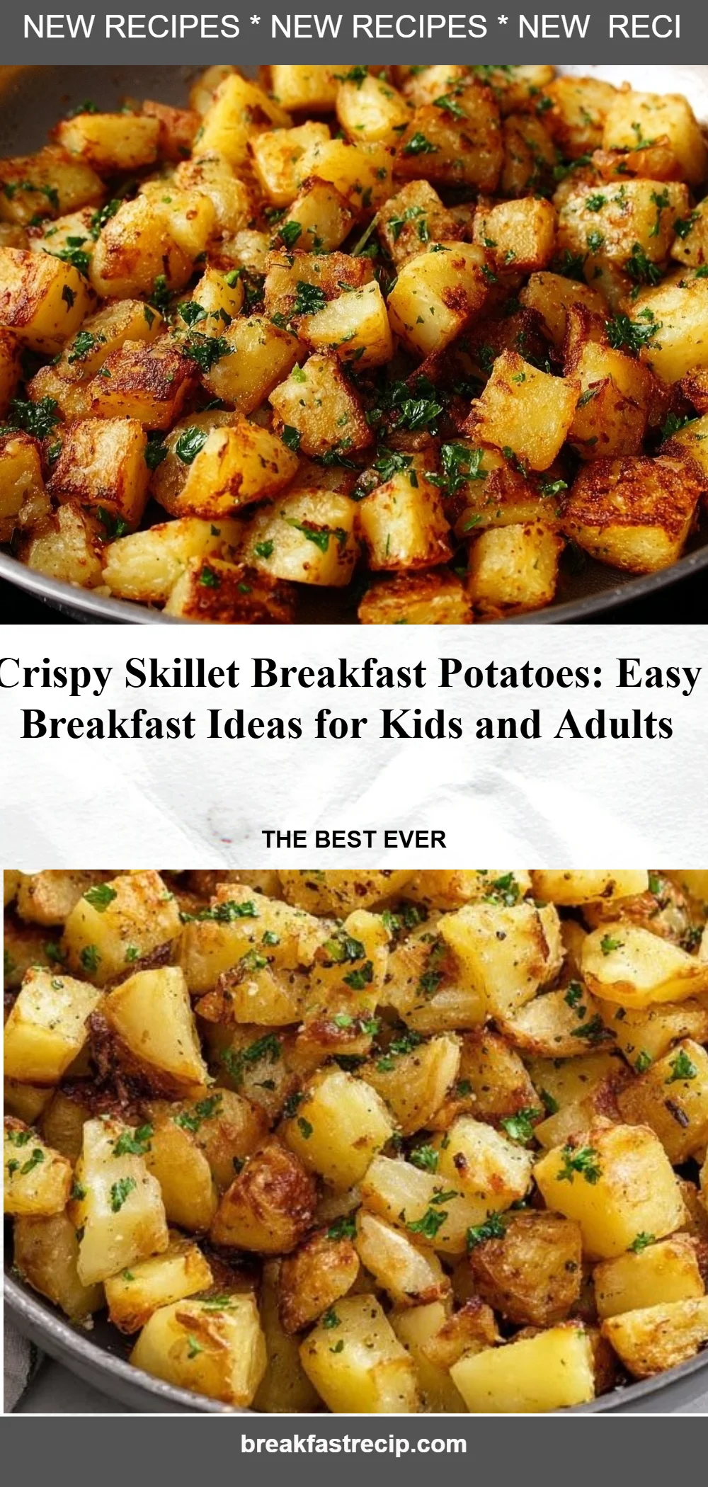 Crispy Skillet Breakfast Potatoes