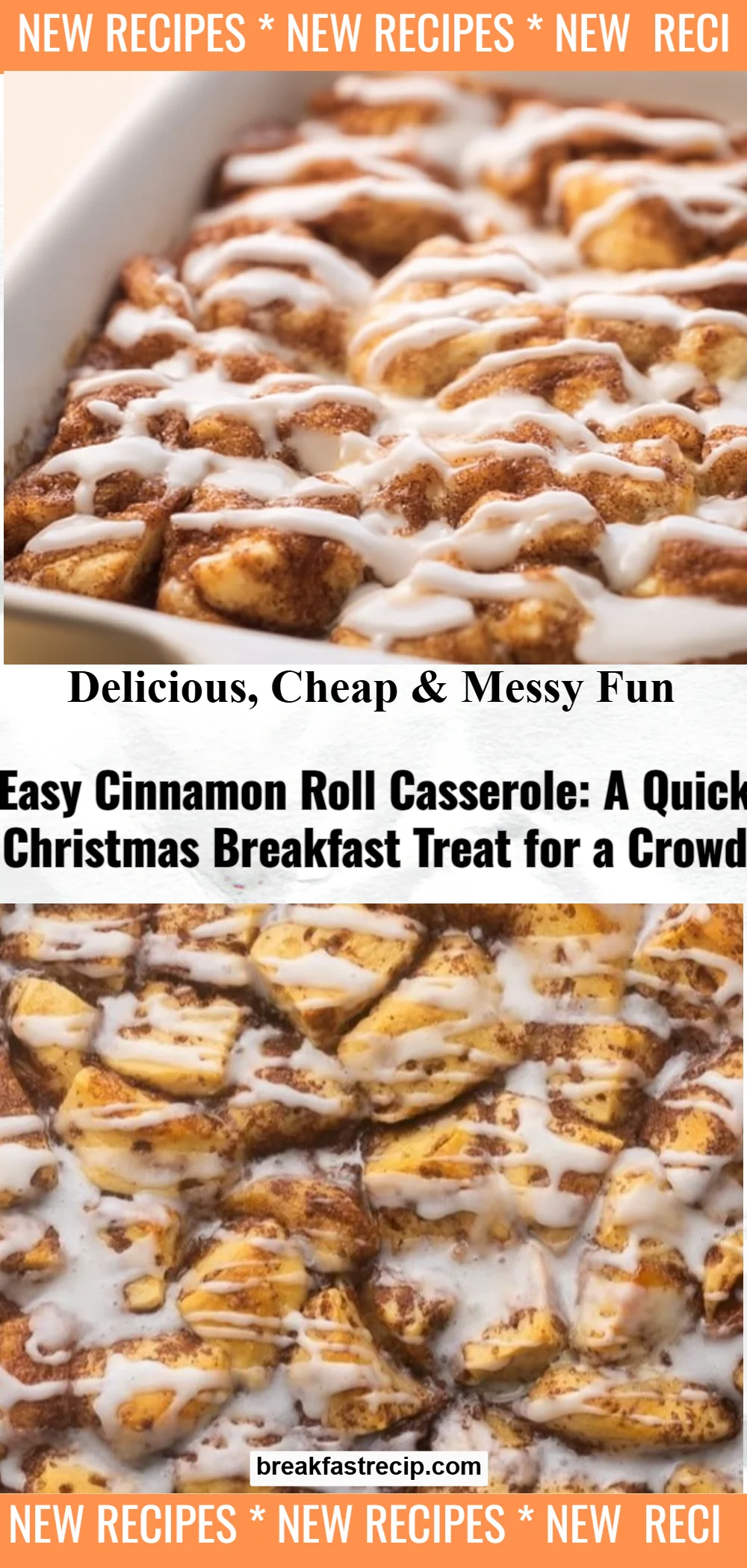 Easy Cinnamon Roll Casserole 6 Easy Cinnamon Roll Casserole