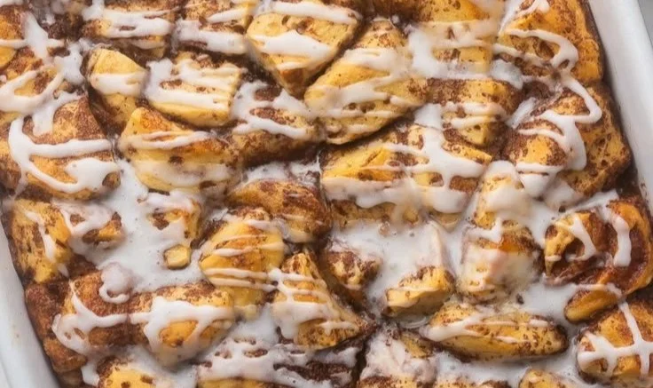 Easy Cinnamon Roll Casserole 8 Easy Cinnamon Roll Casserole