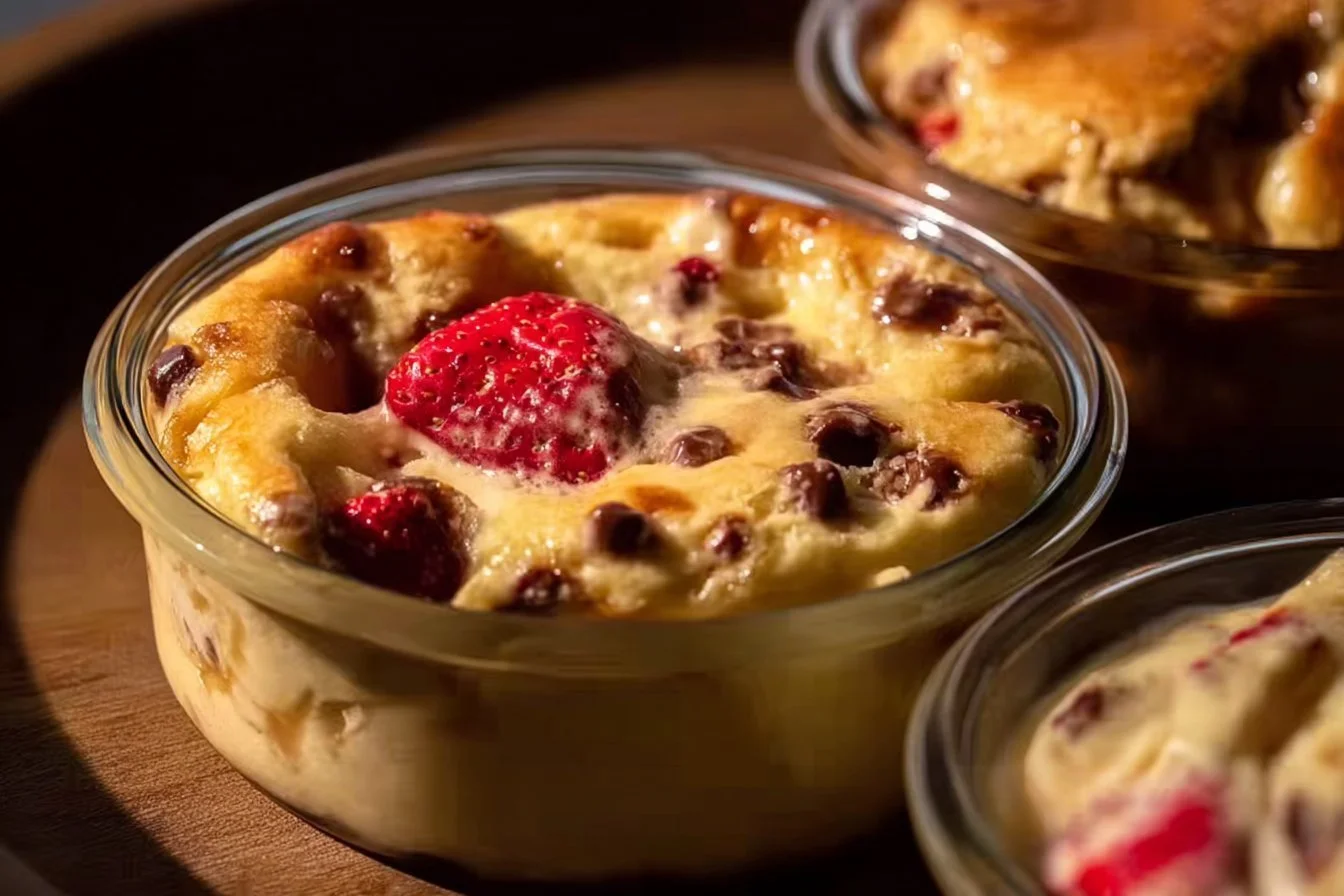 Fluffy Baked Protein Pancake Bowl