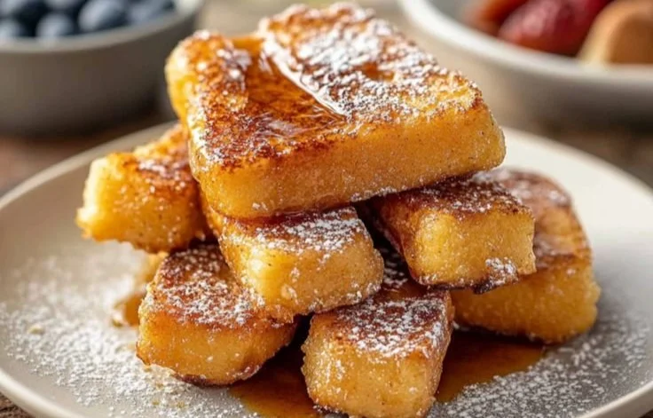 Fluffy French Toast Sticks 8 Fluffy French Toast Sticks