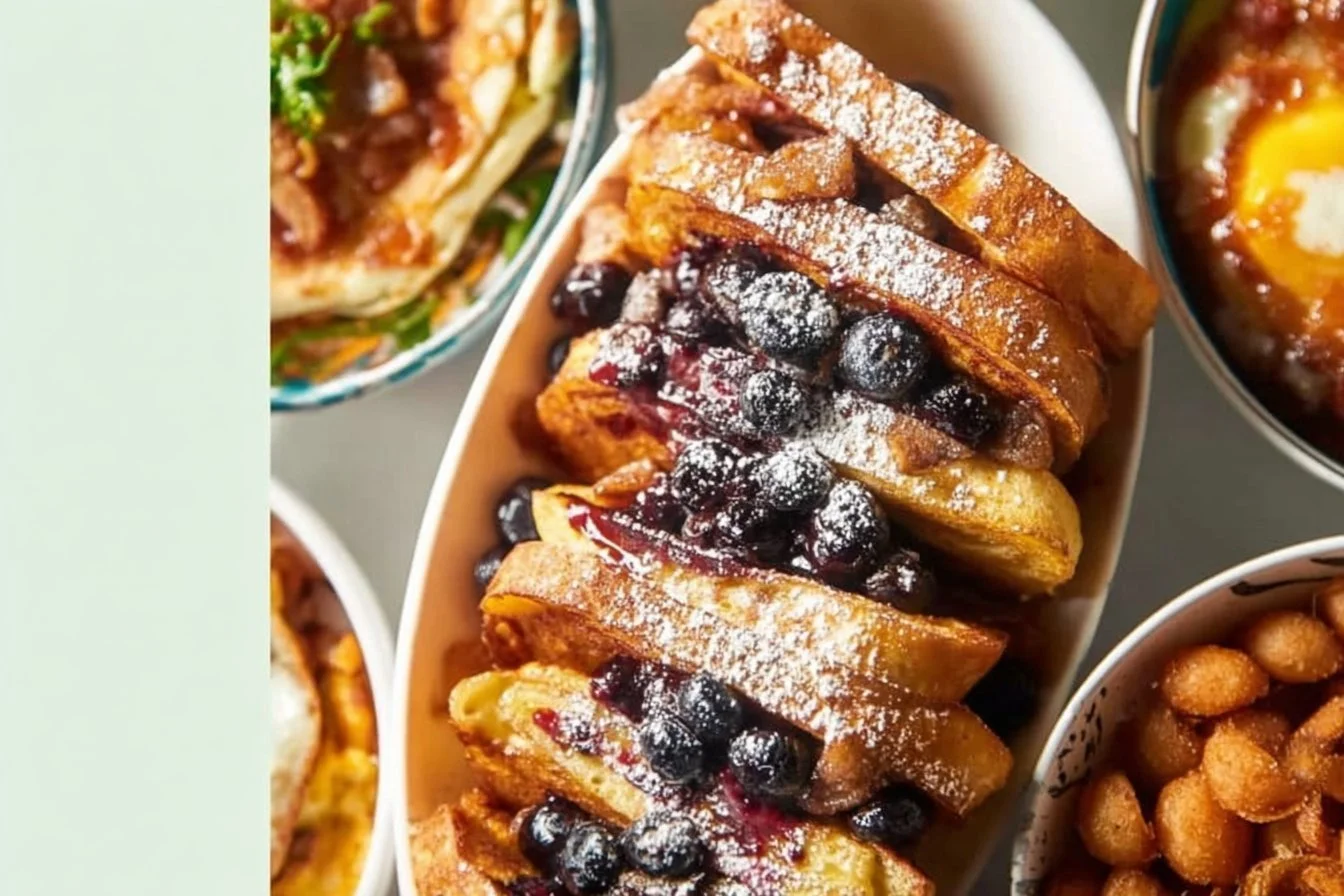 Freezable Breakfast Ideas 4 Colorful variety of freezable breakfast ideas ready to enjoy any morning.