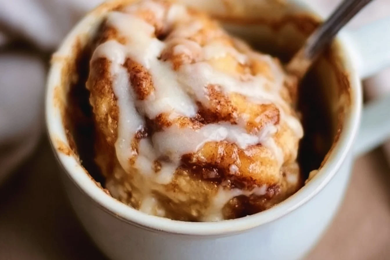 Gluten-Free Cinnamon Roll in a Mug 6 Gluten-Free Cinnamon Roll in a Mug