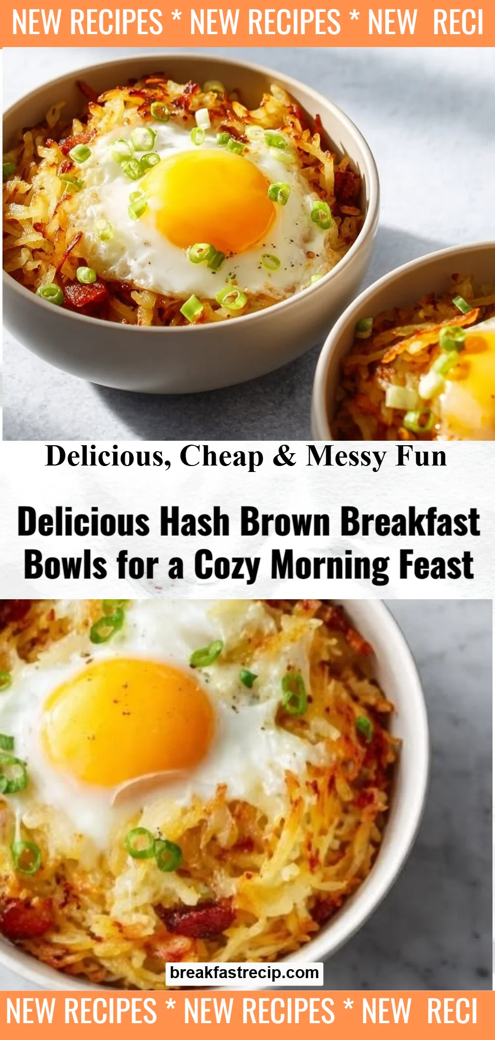 Hash Brown Breakfast Bowls