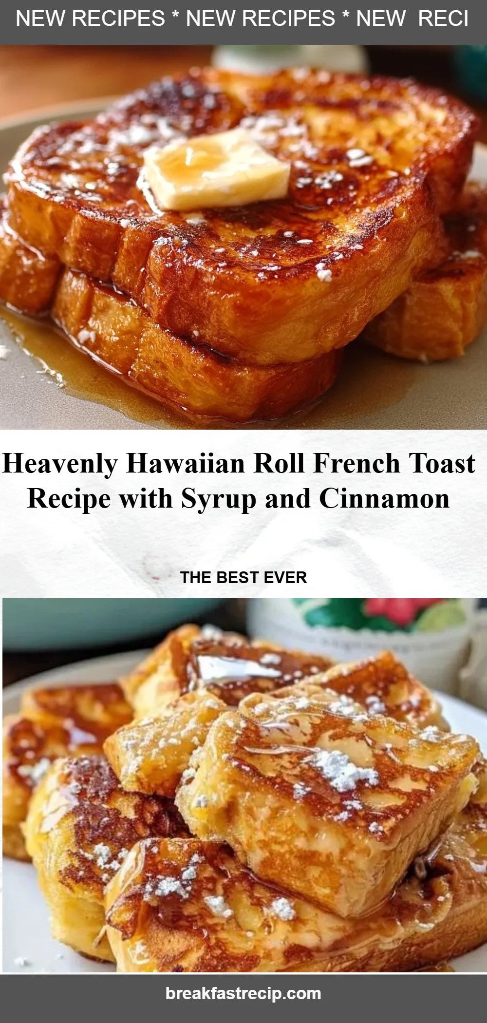 Hawaiian Roll French Toast