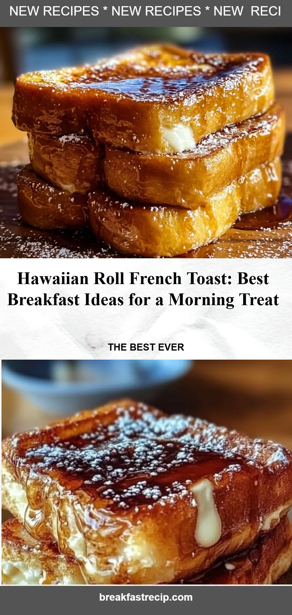 Hawaiian Roll French Toast