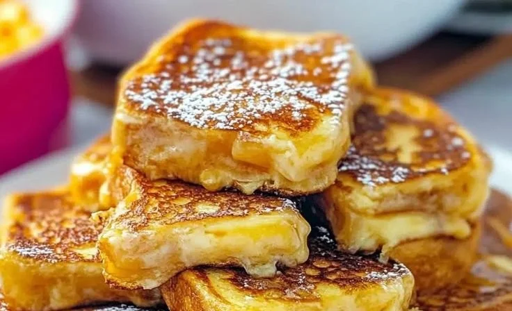 Hawaiian Roll French Toast Casserole