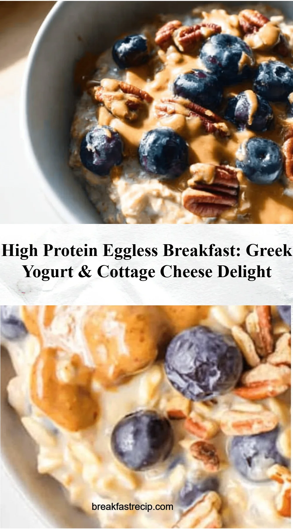 High Protein Eggless Breakfast