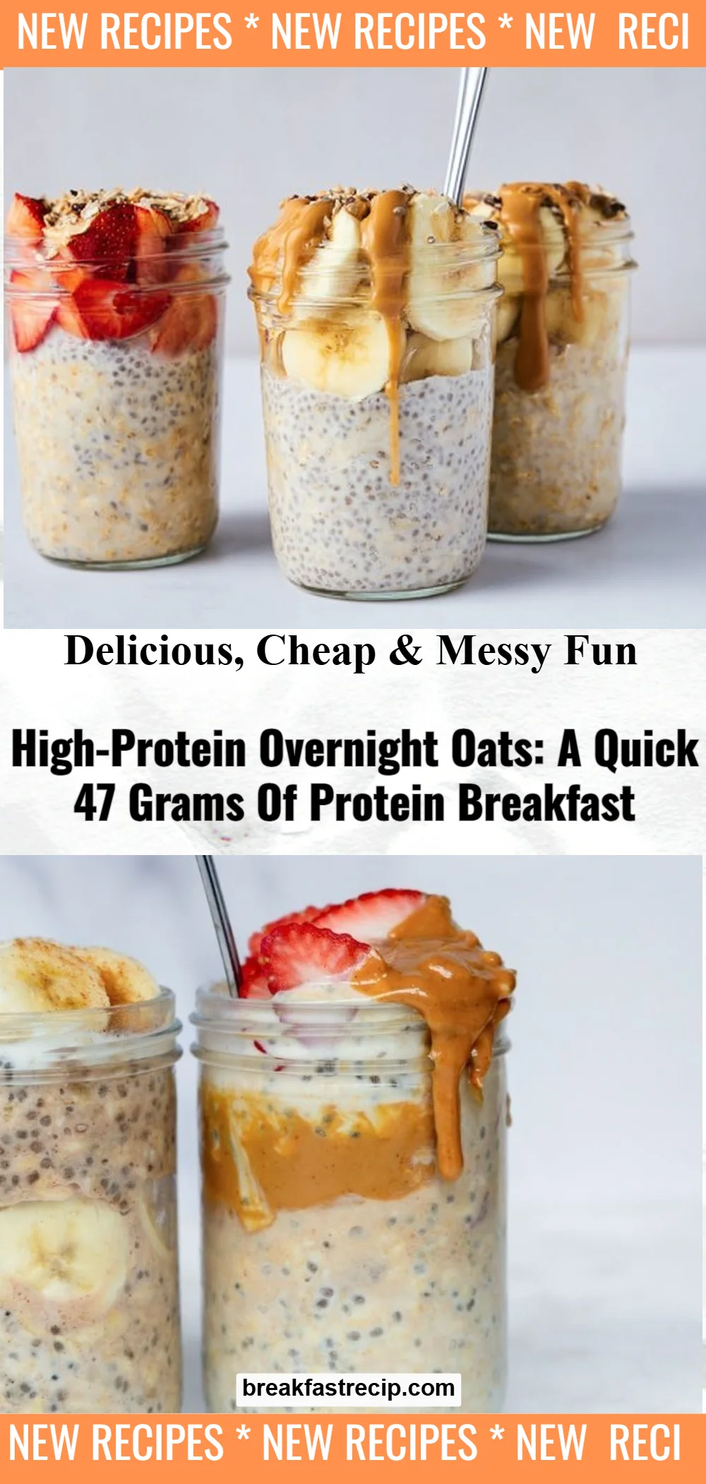 High-Protein Overnight Oats