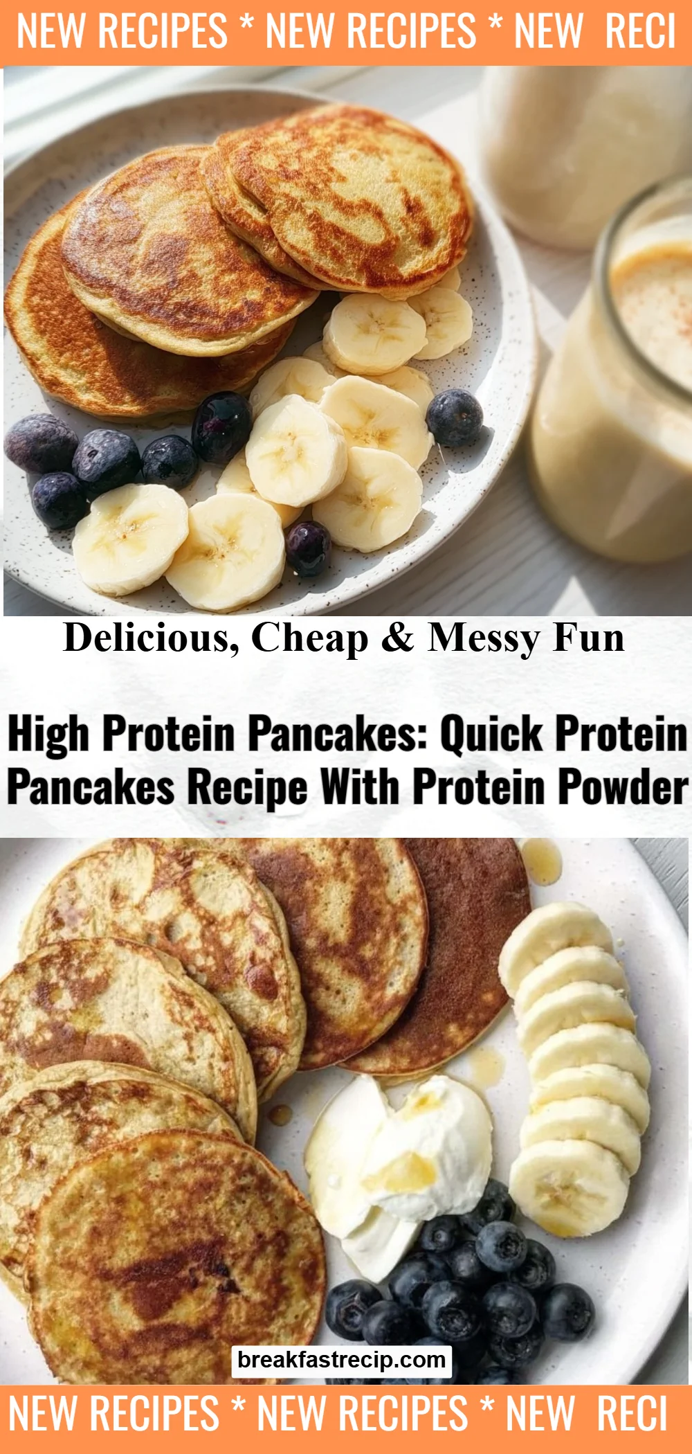High Protein Pancakes 5 High Protein Pancakes
