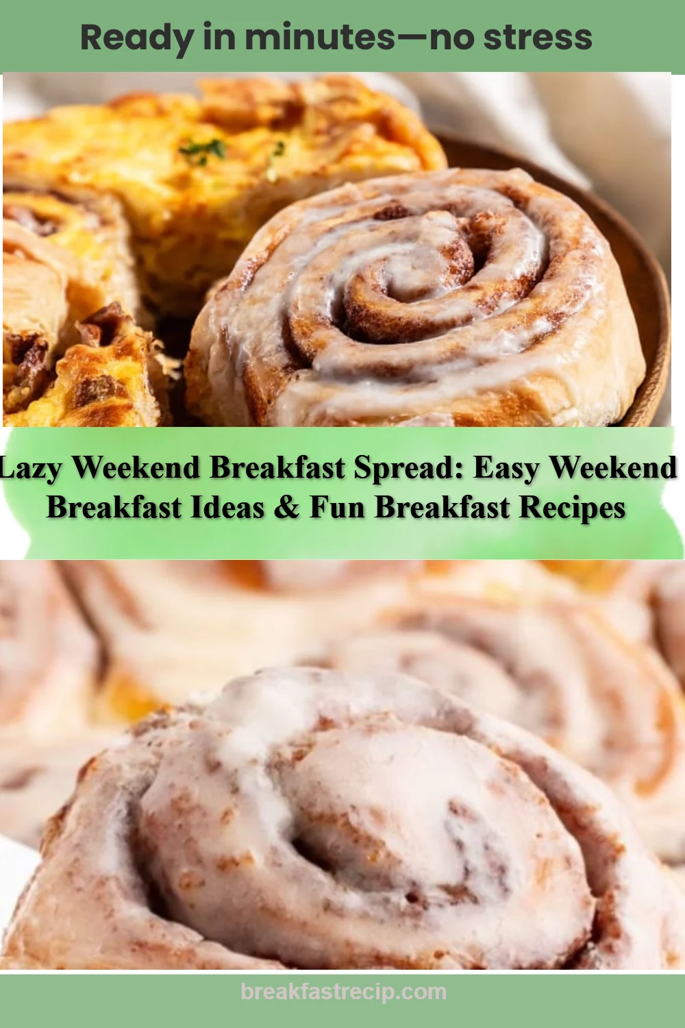 Lazy Weekend Breakfast Spread