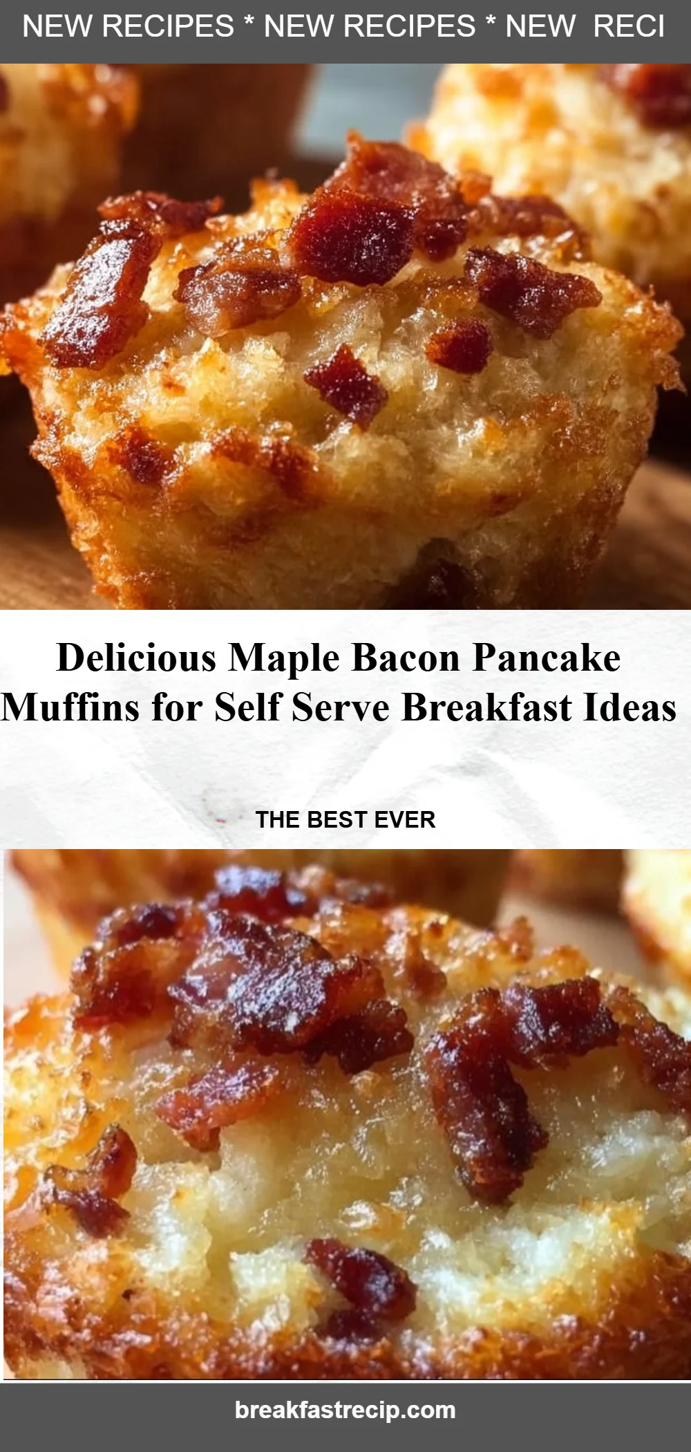 Maple Bacon Pancake Muffins