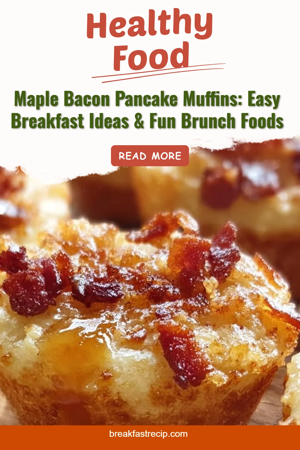 Maple Bacon Pancake Muffins