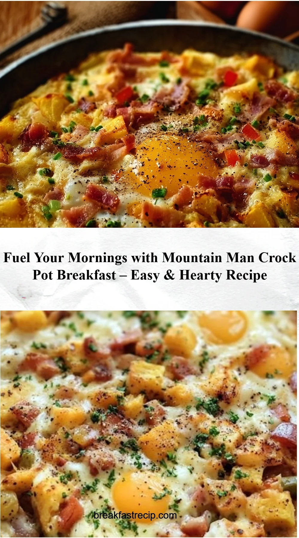 Mountain Man Crock Pot Breakfast
