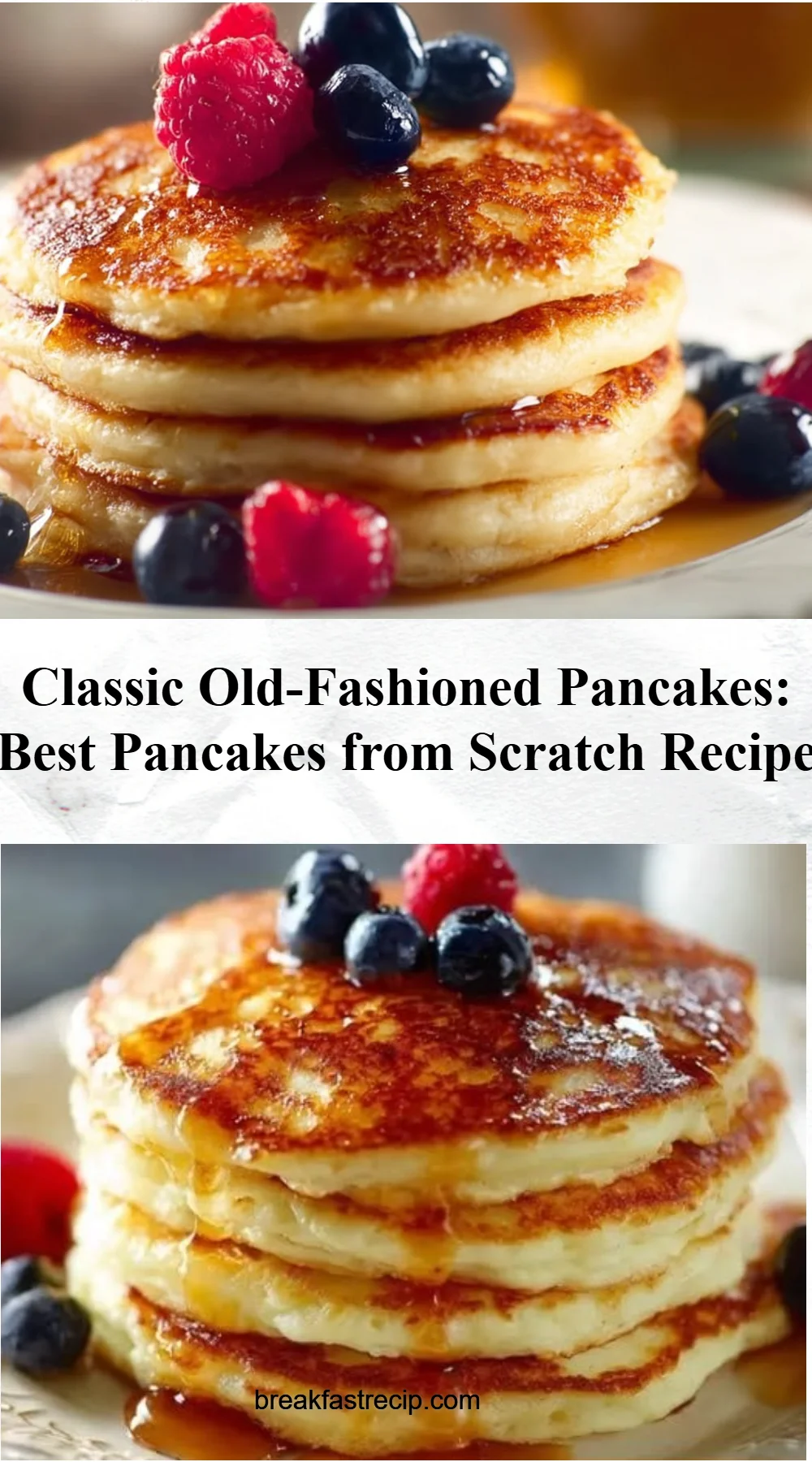 Old-Fashioned Pancakes