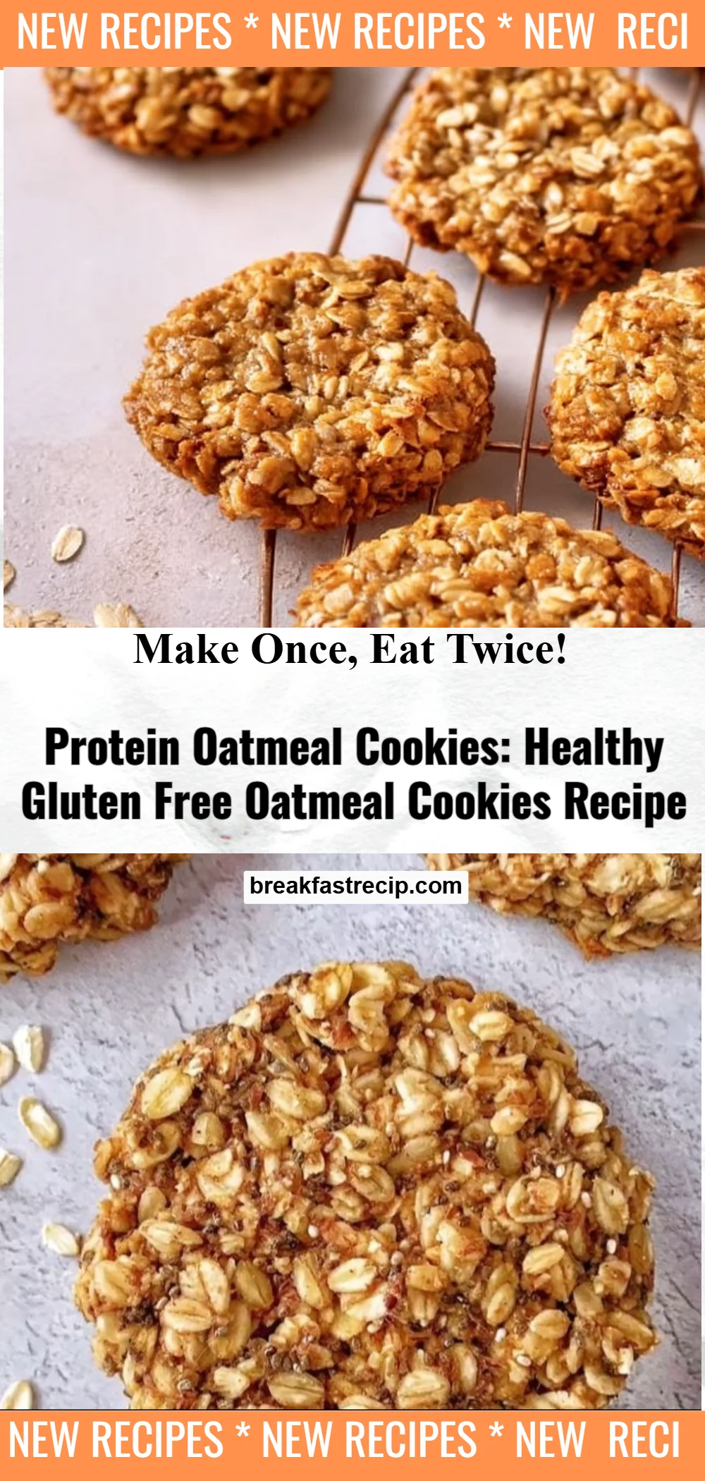 Protein Oatmeal Cookies