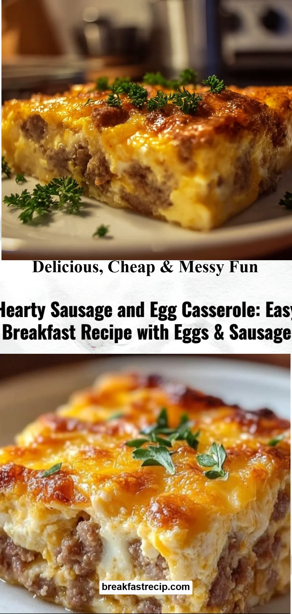 Sausage and Egg Casserole 6 Sausage and Egg Casserole