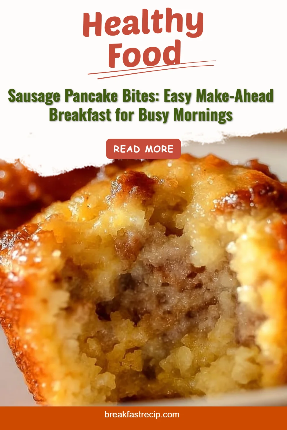 Sausage Pancake Bites