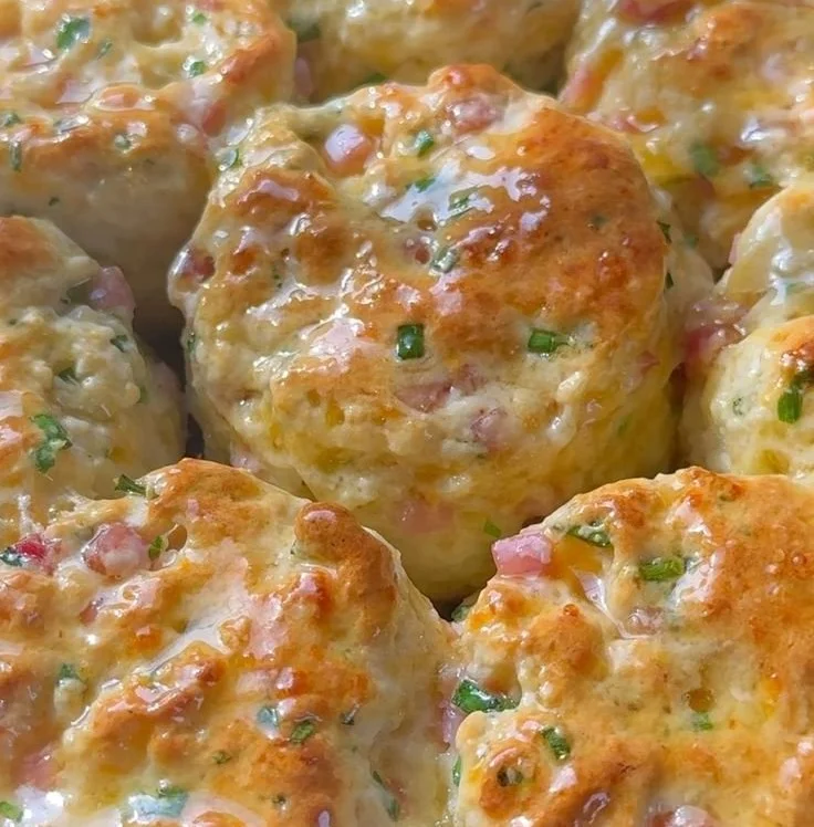 Savory Breakfast Protein Biscuits