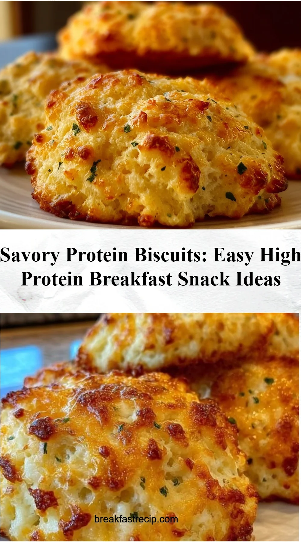 Savory Protein Biscuits