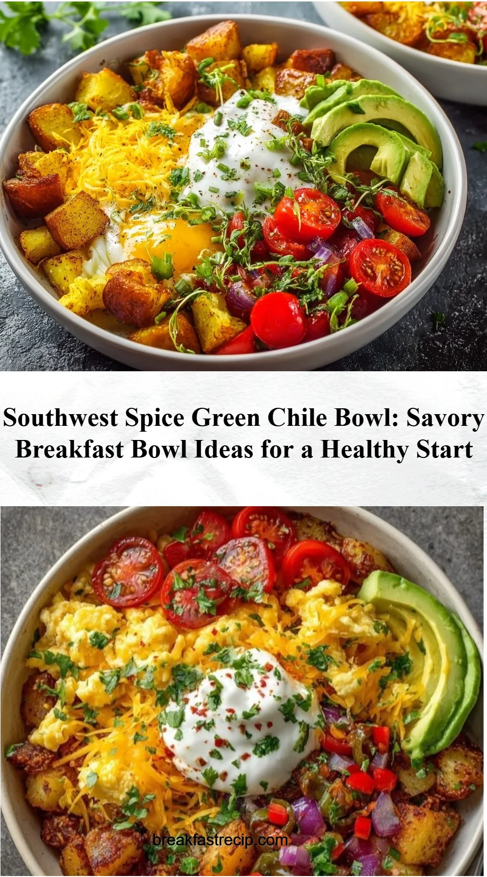 Southwest Spice Green Chile Bowl