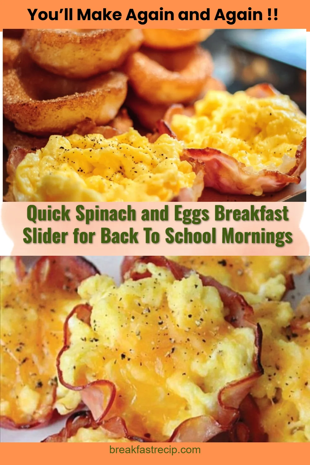 Spinach and Eggs Breakfast