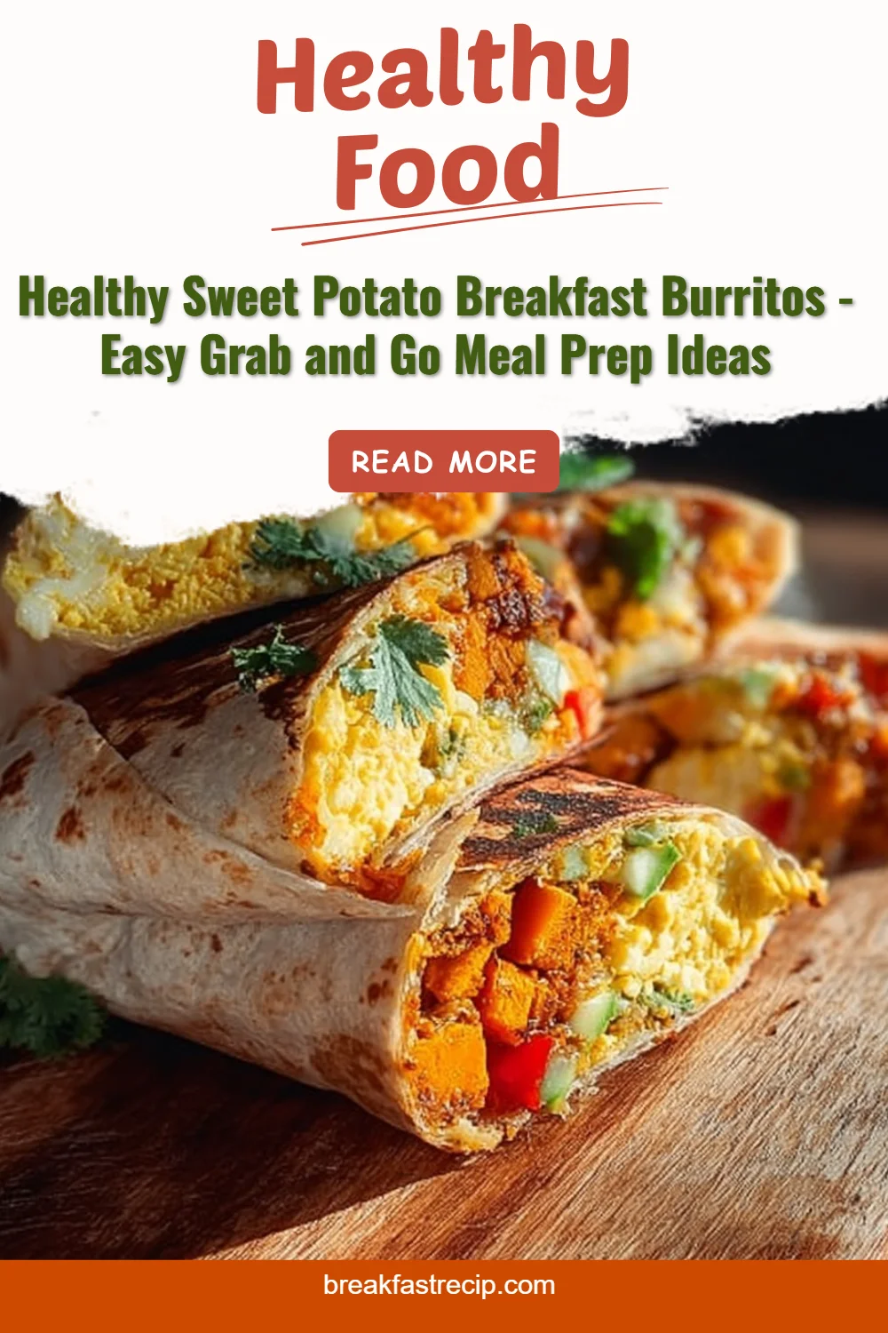 Sweet Potato Breakfast Burritos