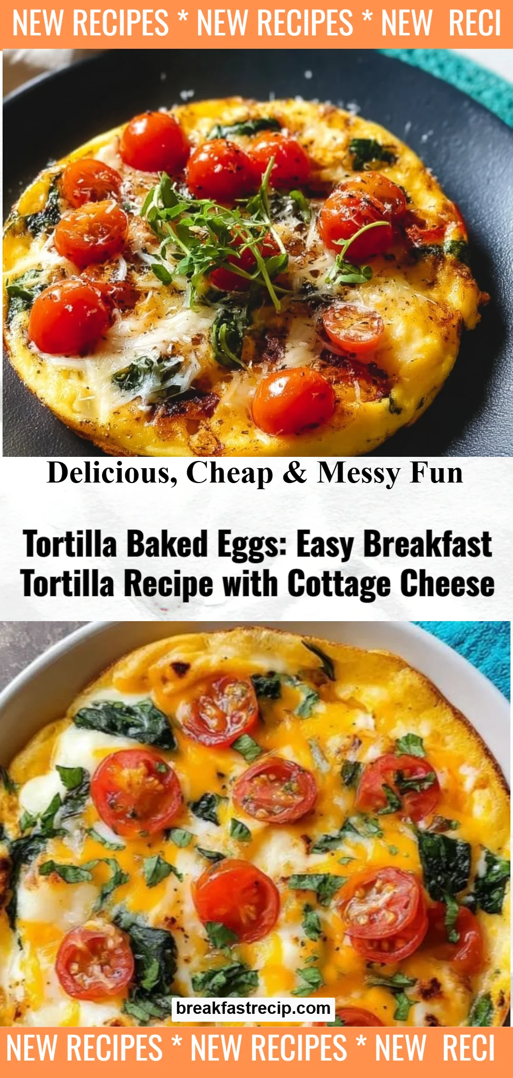 Tortilla Baked Eggs 6 Tortilla Baked Eggs