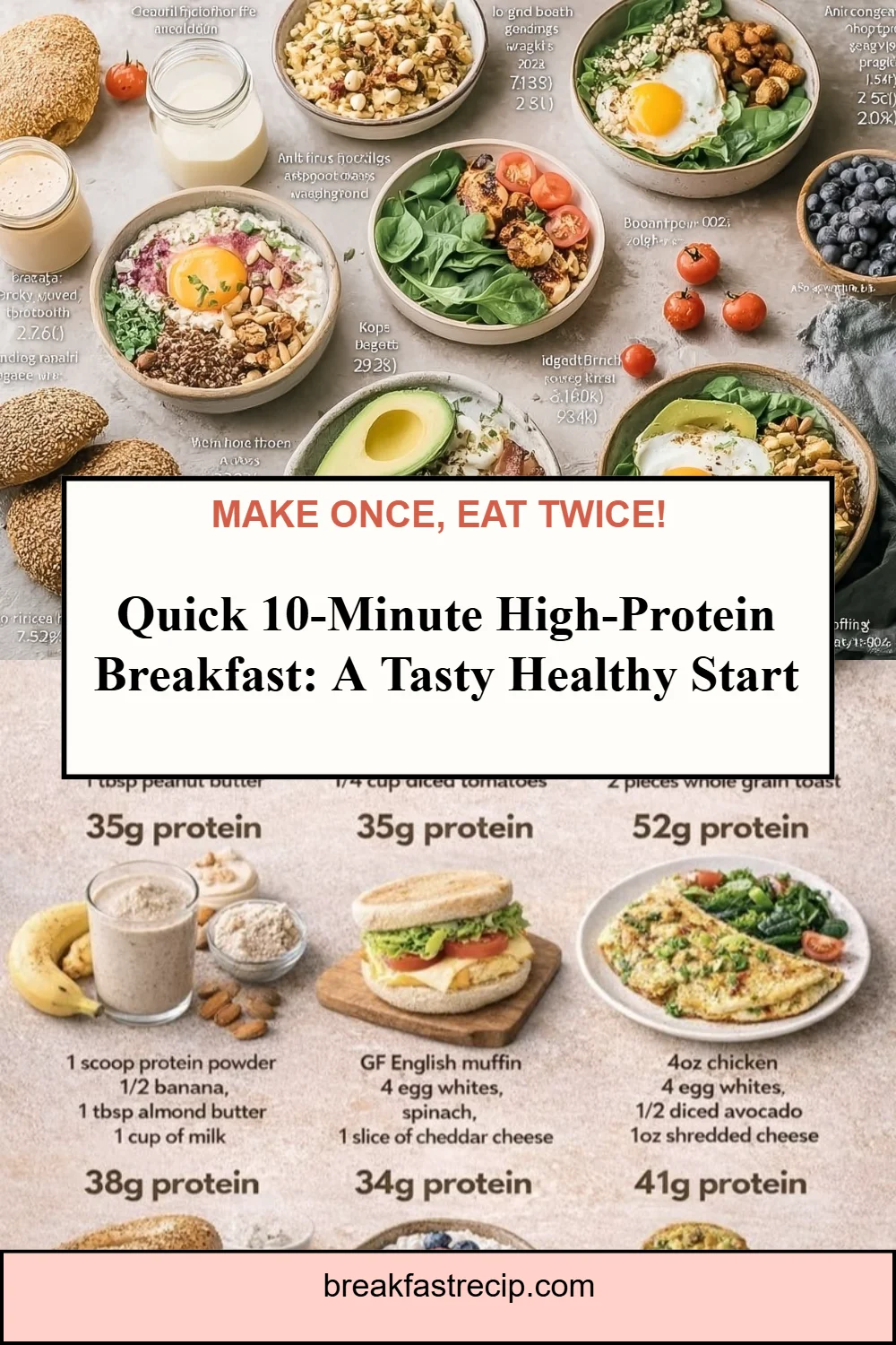 10-Minute High-Protein Breakfast 6 10-Minute High-Protein Breakfast