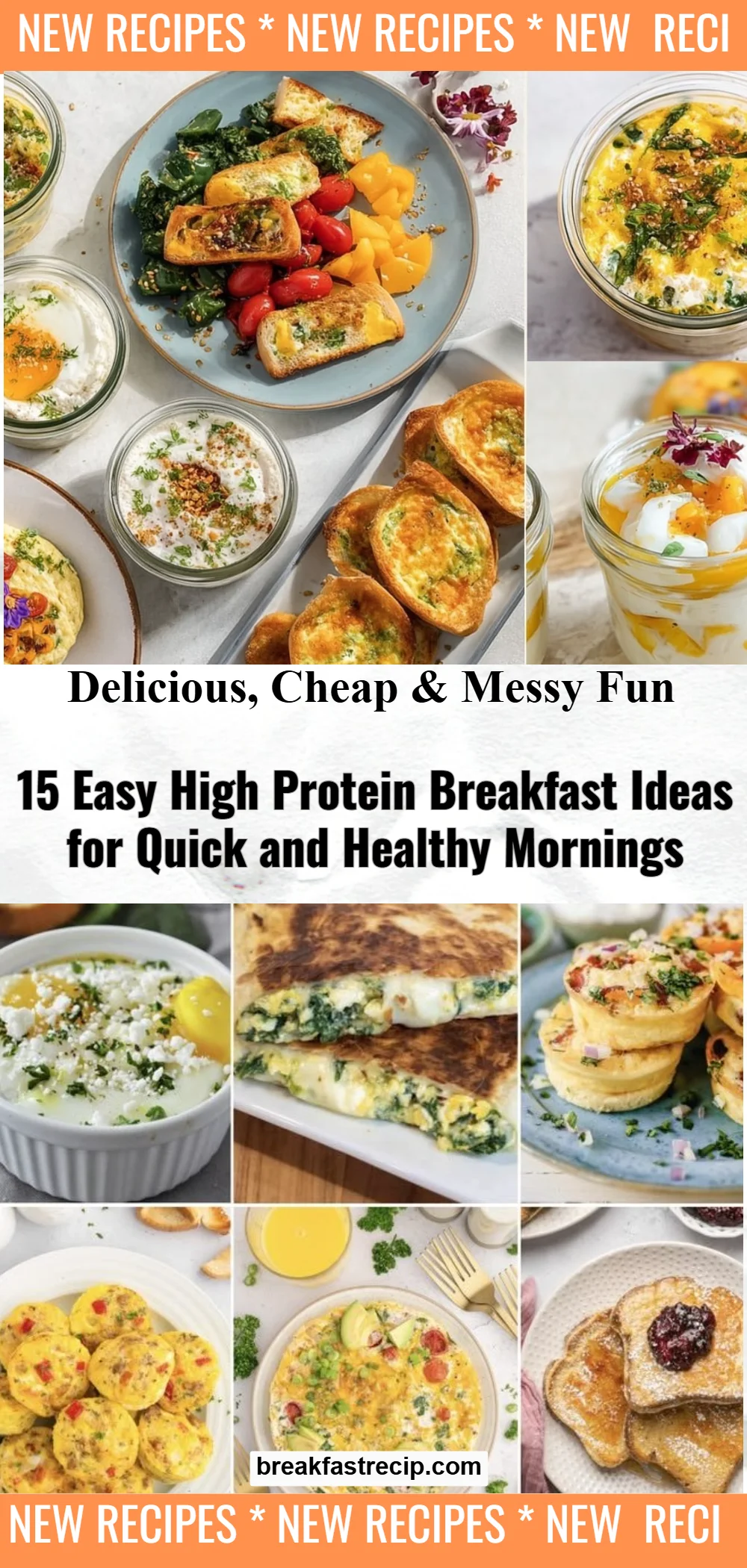 15 Quick High Protein Morning Meals
